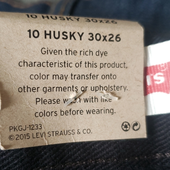 NWT Bundle of 3 Levi's 550 relaxed size 10 Husky 30 x 26 - Picture 5 of 5